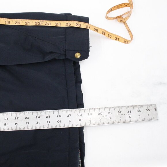 Scotch soda bomber jacket men's medium blue leather collar utility pockets zip - Picture 9 of 16